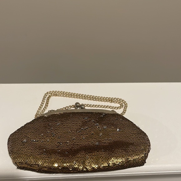MAX Gold Sequence Purse